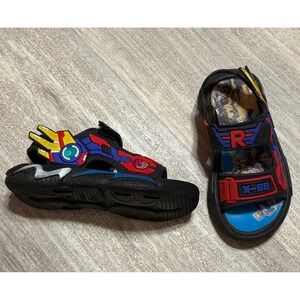 Transformers Boys Sandals Open-Toe Comfort Shoes In/Outdoors Toddlers Flip-Flop